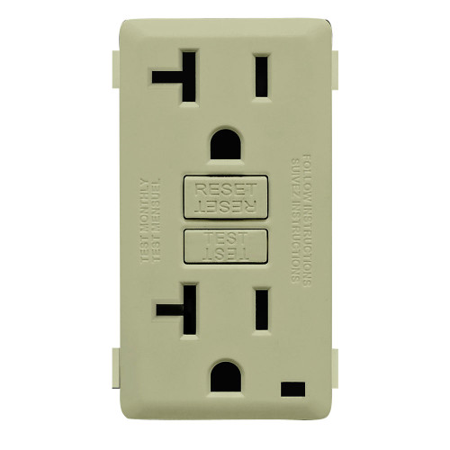 Leviton RKG20-PS Leviton Renu Color Change Kit RKG20-PS for Renu 20A Tamper-Resistant GFCI Outlets, in Prairie Sage