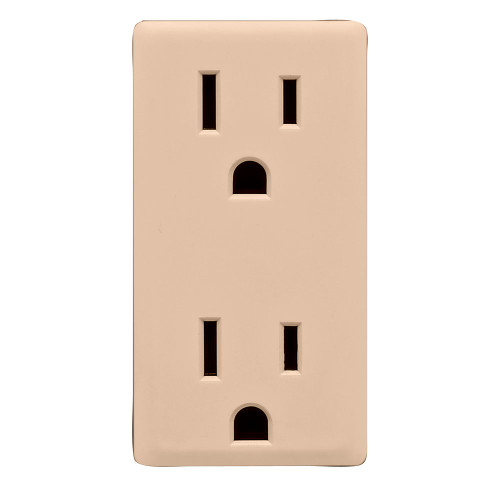 Leviton RKR15-DT Leviton Renu Color Change Kit RKR15-DT for Renu 15A Tamper-Resistant Outlets, in Dapper Tan