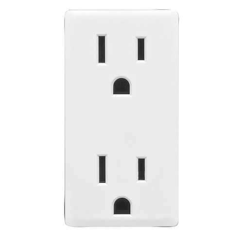 Leviton RKR15-WW Leviton Renu Color Change Kit RKR15-WW for Renu 15A Tamper-Resistant Outlets, in White on White
