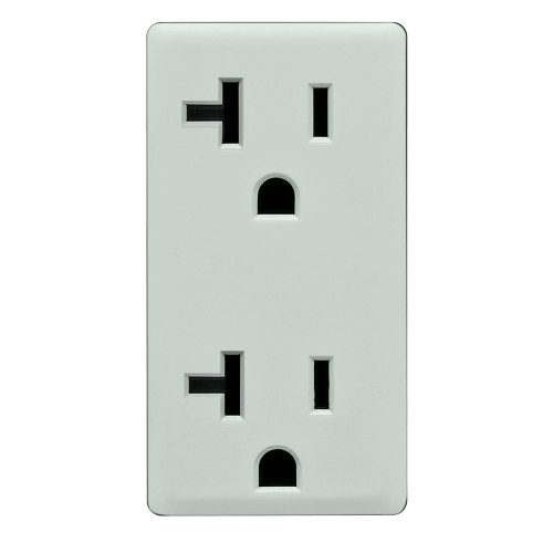 Leviton RKR20-SE Leviton Renu Color Change Kit RKR20-SE for Renu 20A Tamper-Resistant Outlets, in Sea Spray
