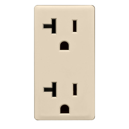 Leviton RKR20-WG Leviton Renu Color Change Kit RKR20-WG for Renu 20A Tamper-Resistant Outlets, in Whispering Wheat