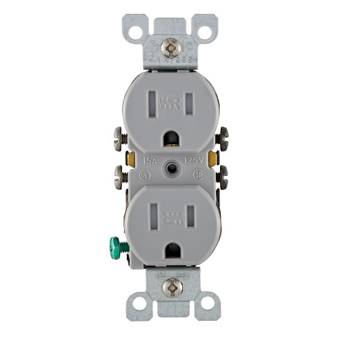 Leviton W5320-T0G Feature: Weather and Tamper-Resistant