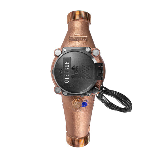 Leviton WMH15-BU1 Hot Water Submeter, 1.5 inch, Bronze