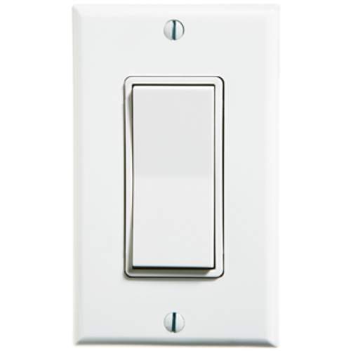 Leviton WSS0S-D0A Discontinued Products - LevNet RF, Wireless Self-Powered Decora Remote Switch, Single Rocker, Almond, Enabled by EnOcean¨, Title 24 compliant, ASHRAE 90.1 compliant
