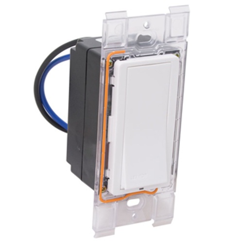 Leviton WSS10-GDW Discontinuted Products - LevNet RF, Wall Switch Receiver, No Neutral, White, Enabled by EnOcean¨, Title 24 compliant, ASHRAE 90.1 compliant