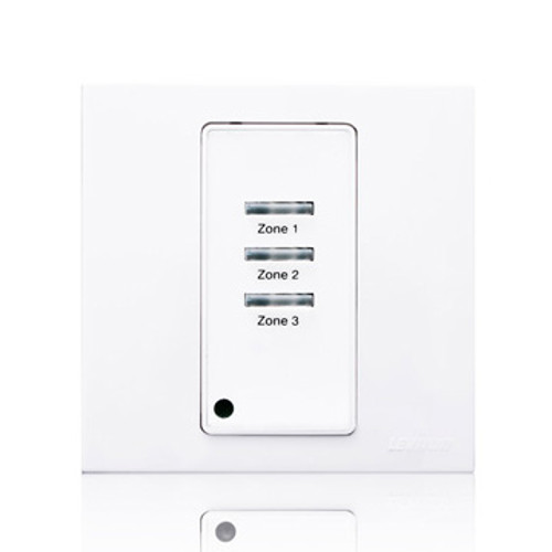 Leviton ZMDSW-S3W Discontinued Product. Z-Max Digital Switch, 3x3 Faceplate, 3 button, American Standard, White