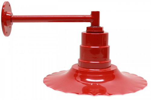 Ark Lighting AGB111-AR12 Radial Wave Gooseneck RLM Incandescent Kit Red