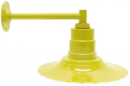 Ark Lighting AGB111-AR12 Radial Wave Gooseneck RLM Incandescent Kit Yellow