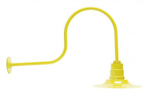 Ark Lighting Radial Wave Gooseneck RLM Incandescent Kit Yellow