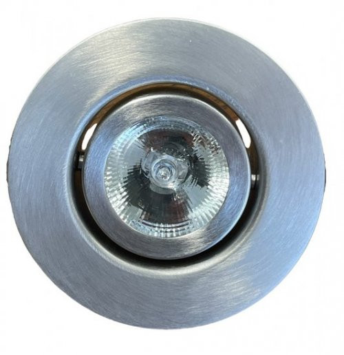 Ark Lighting ARLV-4050 ADJUSTABLE GIMBAL RING MR16 BI-PIN LED SATIN ALUM