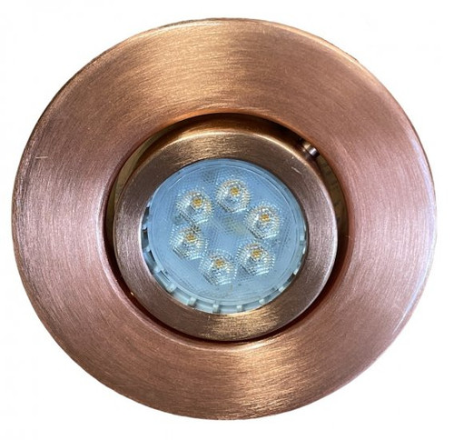 Ark Lighting ARLV4050 ADJUSTABLE GIMBAL RING MR16 BI-PIN LED SATIN COPPER