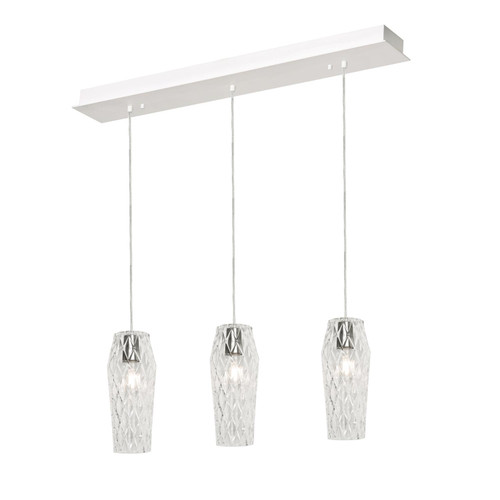 AFX Lighting CNDP05MB***LNR3 Candace 3 Light Linear Pendant