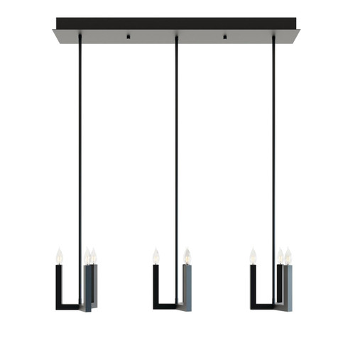 AFX Lighting GRCP07***LNR3 Grace 3 Light Linear Pendant