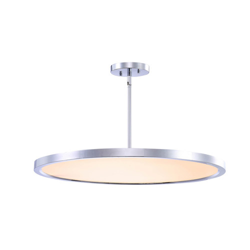 Majestic Lighting P1253 24_ Chemetal LED Disc Pedant