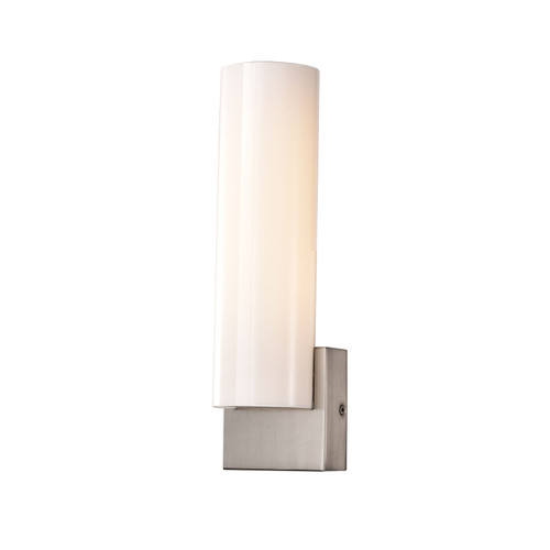 Majestic Lighting S1113 14_ Satin Nickel or Oil Rubbed Bronze Wall Sconce Integrated LED Fixture (8W, 3000K CRI>80), 120-277V AC, Non-dimmable (TRIAC dimming available at 120V AC only).