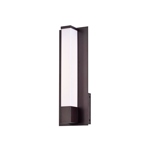 Majestic Lighting S1105 15_ Satin Nickel or Oil Rubbed Bronze Wall Sconce Integrated LED Fixture (15W, 3000K CRI>80), 120-277V AC, Non-dimmable (TRIAC dimming available at 120V AC only).
