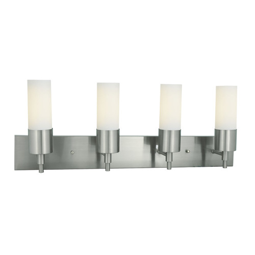 Majestic Lighting V1164 4-Light 30_ Vanity with Frosted White Glass Majestic Lighting V1164 4-Light 30_ Vanity with Frosted White Glass