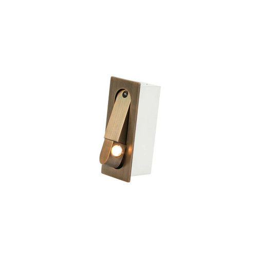 Majestic Lighting R1200 Plated Bronze Integrated LED Reading Light