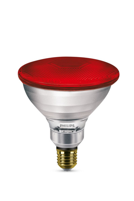 Philips Lighting PAR38 IR 100W E27 230V Red 1CT/12 Special Lamps