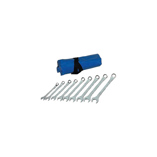 Wright Tool Company 5120-00-935-7333 NSN 5120-00-935-7333 Combination Wrench Set (Box and Open End) (9 Piece Set) (Type III)