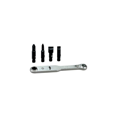 Wright Tool Company 5120-01-014-0875 NSN 5120-01-014-0875 Offset Ratchet Screwdriver Set (Reversible)