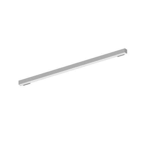 Nora Lighting NWLIN-81030A/L2-R2P 8' L-Line LED Wall Mount Linear, 8400lm / 3000K, 2"x4" Left Plate & 2"x4" Right Plate, Right Power Feed, Aluminum Finish