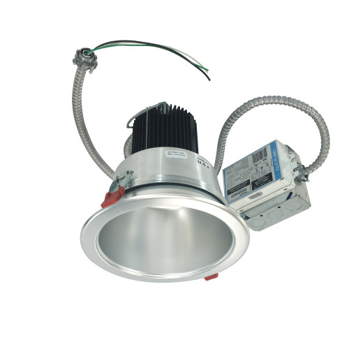 Nora Lighting NCR2-612540ME6HSF 6" Sapphire II Retrofit Open Reflector, 2500lm, 30W, 4000K, 40-Degrees Narrow Flood, 120-277V 0-10V Dimming, Haze Self Flanged