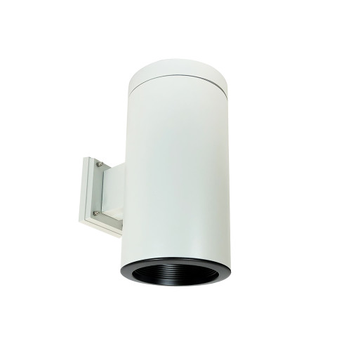 Nora Lighting NYLI-6WL201BBB 6" Cylinder, Black, Wall Mount, 20W Med Base LED, Refl., Black