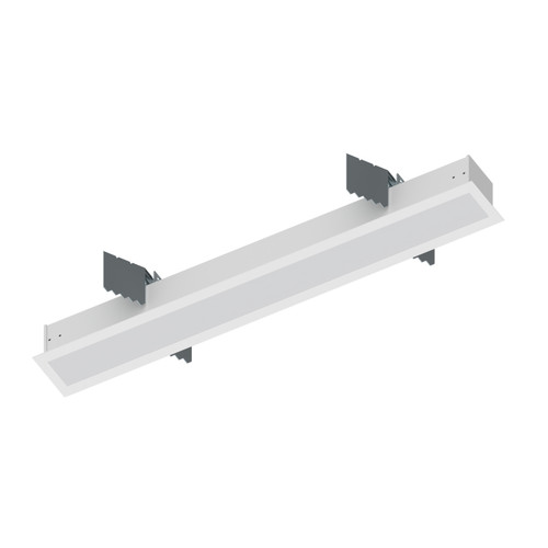 Nora Lighting NRLIN-21035A 2' L-Line LED Recessed Linear, 2100lm / 3500K, Aluminum Finish