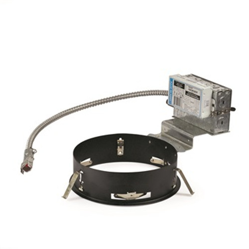 Nora Lighting NCHR2-834/45LE6 8" Sapphire II Remodel Housing, 4500lm, 60W, 120-277V 0-10V Dimming