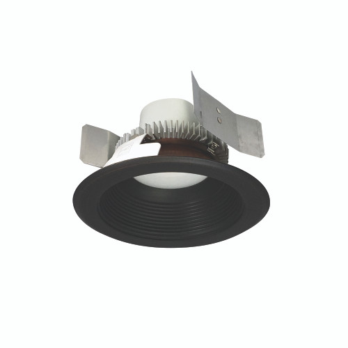 Nora Lighting NLCBC2-55235BZBZ/10LE4 5" Cobalt Click LED Retrofit, Baffle, 1000lm / 12W, 3500K, Bronze Baffle / Bronze Flange, 120V-277V input; Triac / ELV / 0-10V dimming