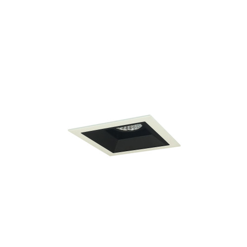 Nora Lighting NMIOT-11-B-F-50X-10-HZ Iolite MLS 1-Head Trim Kit, Black Flange, 5000K, 1000lm, Haze Fixed Downlt. Trim