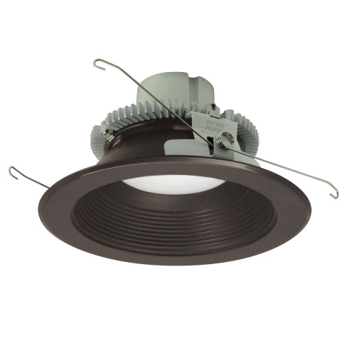 Nora Lighting NLCBC2-65230BZBZ/ALE4 6" Cobalt Click LED Retrofit, Baffle, 750lm / 10W, 3000K, Bronze Baffle / Bronze Flange, 120V-277V input; Triac / ELV / 0-10V dimming