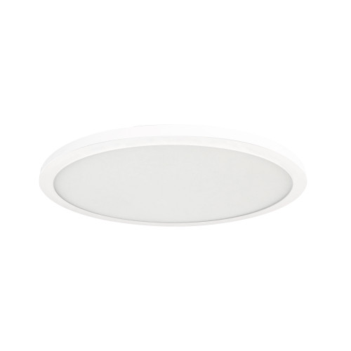 Nora Lighting NELOCAC-16R927W 16" ELO Surface Mounted LED, 2200lm / 20W, 2700K, 90+ CRI, 120V Triac/ELV or 277V Non-Dimming, White