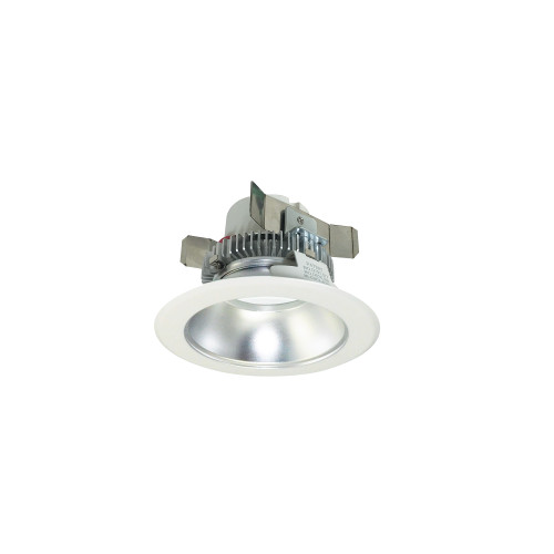 Nora Lighting NLCBC2-651CDHZW/A 6" Cobalt Click LED Retrofit, Round Reflector, 750lm / 10W, Comfort Dim, Haze Reflector / White Flange