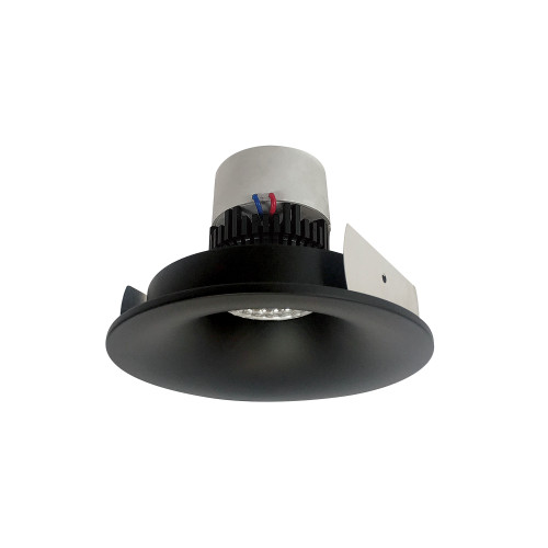 Nora Lighting NPR-4RNB35XBB 4" Pearl LED Round Bullnose Retrofit, 1000lm / 12W, 3500K, Black Finish