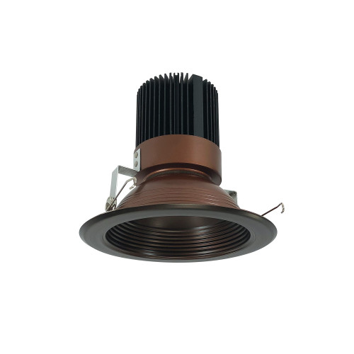 Nora Lighting NRM2-612L2030FBW 6" Marquise II Trim, 2000lm, 3000K, Flood Baffle, Black/White