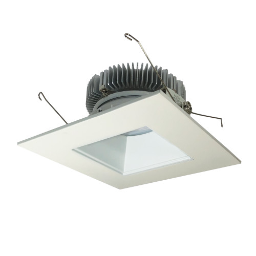 Nora Lighting NLCB2-6562040MPW 6" Cobalt Dedicated High Lumen Square/Square, 2000lm, 4000K, Matte Powder White (Compatible with Non-IC Housings Only)