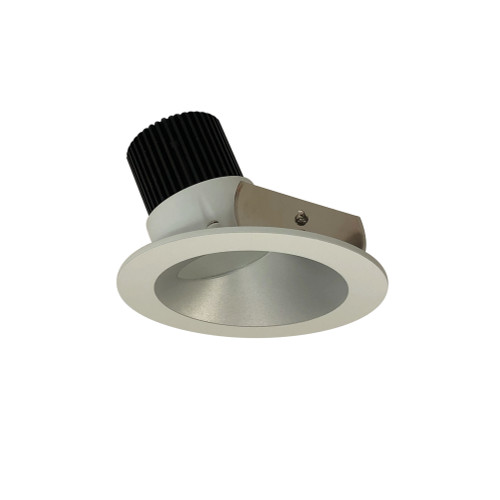 Nora Lighting NIO-4RW27XHW/10 4" Iolite LED Round Wall Wash, 1000lm / 14W, 2700K, Haze Reflector / White Flange