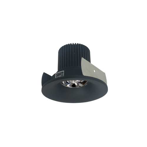 Nora Lighting NIOB-2RNB40QBB 2" Iolite LED Round Bullnose, 10-Degree Optic, 850lm / 12W, 4000K, Black Finish
