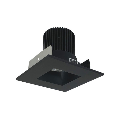 Nora Lighting NIOB-2SNDSQ40QBB 2" Iolite LED Square Reflector with Square Aperture, 10-Degree Optic, 850lm / 12W, 4000K, Black Reflector / Black Flange