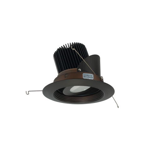 Nora Lighting NRM2-517L2535MBZ 5" Marquise II Round Regressed Adj. Baffle Trim, 55-Degrees Narrow Flood, 2500lm, 3500K, Bronze (Not Compatible with NHRM2-525 Housing)