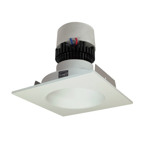 Nora Lighting NPR-4SNDC30XWW 4" Pearl LED Square Retrofit Reflector with Round Aperture, 1000lm / 12W, 3000K, White Reflector / White Flange Nora Lighting NPR-4SNDC30XWW 4" Pearl LED Square Retrofit Reflector with Round Aperture, 1000lm / 12W, 3000K, White Reflector / White Flange