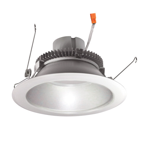 Nora Lighting NLCBC2-65135HZMPW/10 6" Cobalt Click LED Retrofit, Round Reflector, 1000lm / 12W, 3500K, Haze Reflector / Matte Powder White Flange