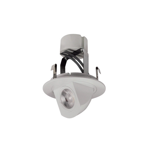 Nora Lighting NLCBC-47040XW/A 4" Cobalt Retrofit Elbow, 800lm, 4000K, White