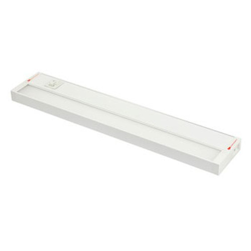 Nora Lighting NUDTW-8808/345WH 8" LEDUR Tunable White LED Undercabinet, 3000/4000/5000K, White