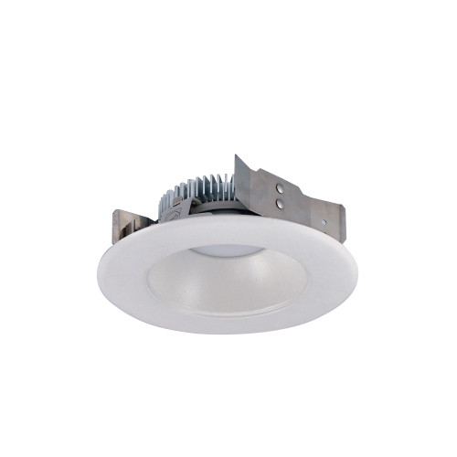 Nora Lighting NLCBS-4W511227WW 4" Cobalt Shallow High Lumen LED Trim, Round Reflector, 1200lm, 2700K, White