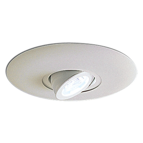 Nora Lighting NL-665W 6" Surface Adjustable Round Spot w/ Metal Trim, White Nora Lighting NL-665W 6" Surface Adjustable Round Spot w/ Metal Trim, White
