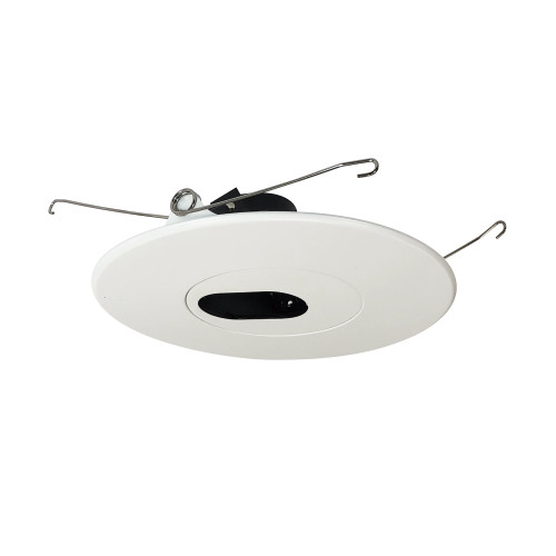 Nora Lighting NL-645 6" Metal Slot Aperture Trim, White Nora Lighting NL-645 6" Metal Slot Aperture Trim, White