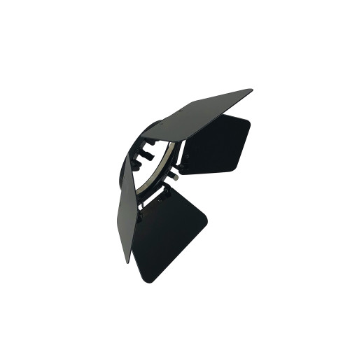 Nora Lighting NT-339CPB Barn Door for Aiden LED Track Heads, Black